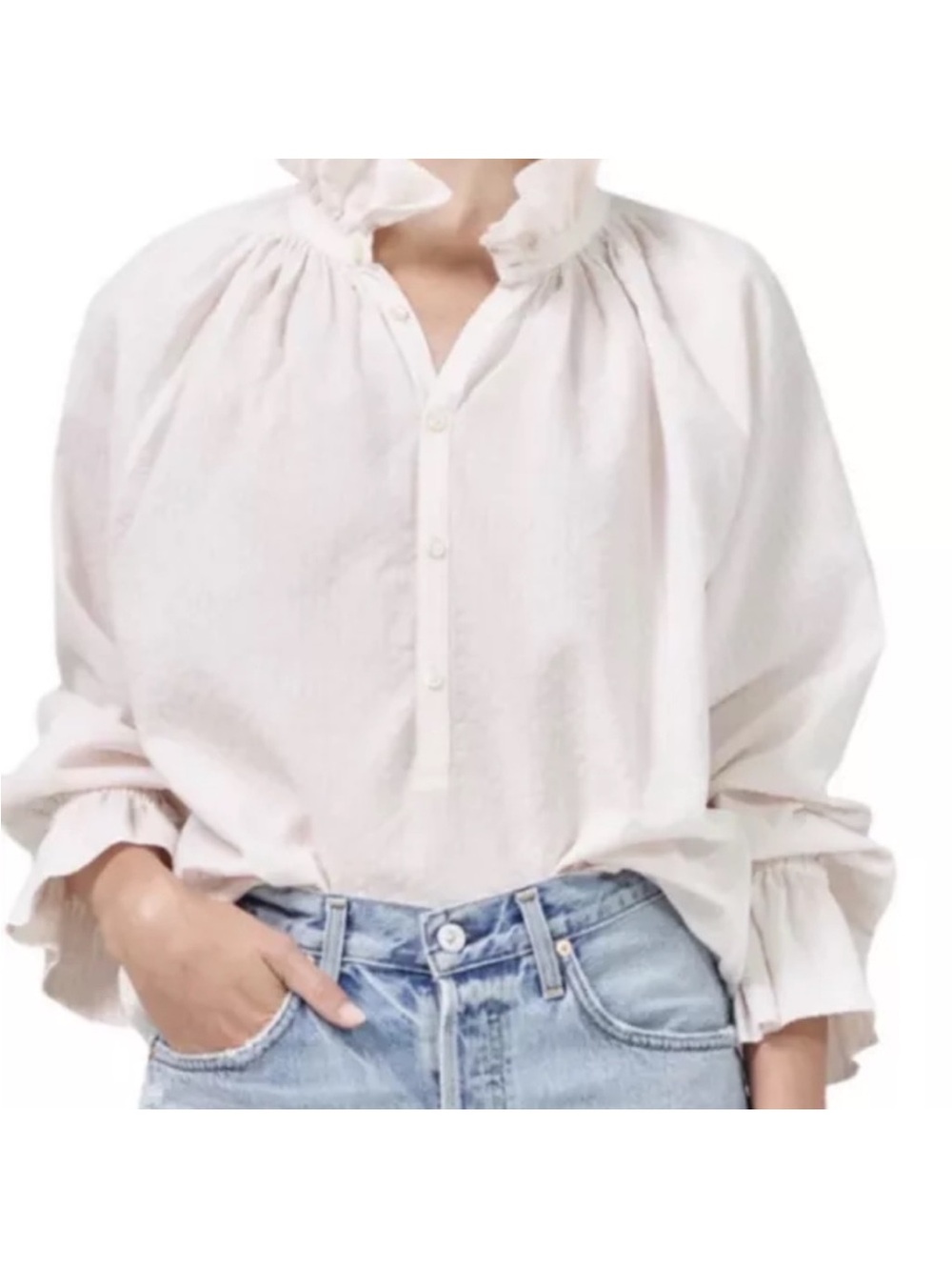 Citizens Of Humanity (Revolve) Flora Stripe Iris Blouse